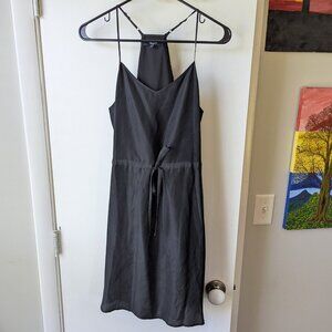 Madewell Silk Little Black Slip Dress Size 2